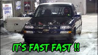 Uncle Juan's Transmission Testing His Heavy H-Powered RACE TRUCK !!