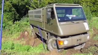 Tactical car Bucher Duro 4x4 and 6x6 army of Switzerland