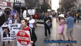 2011 Anti-Death Penalty Alternative Spring Break March and Protest in downtown Austin, Texas