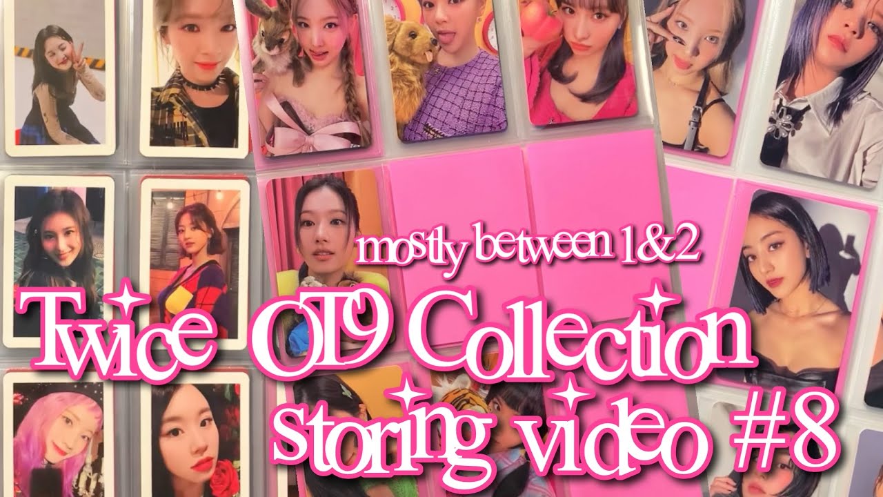 Twice OT9 Collection - Storing Video #8 / Mostly Between 1&2 Photo Cards