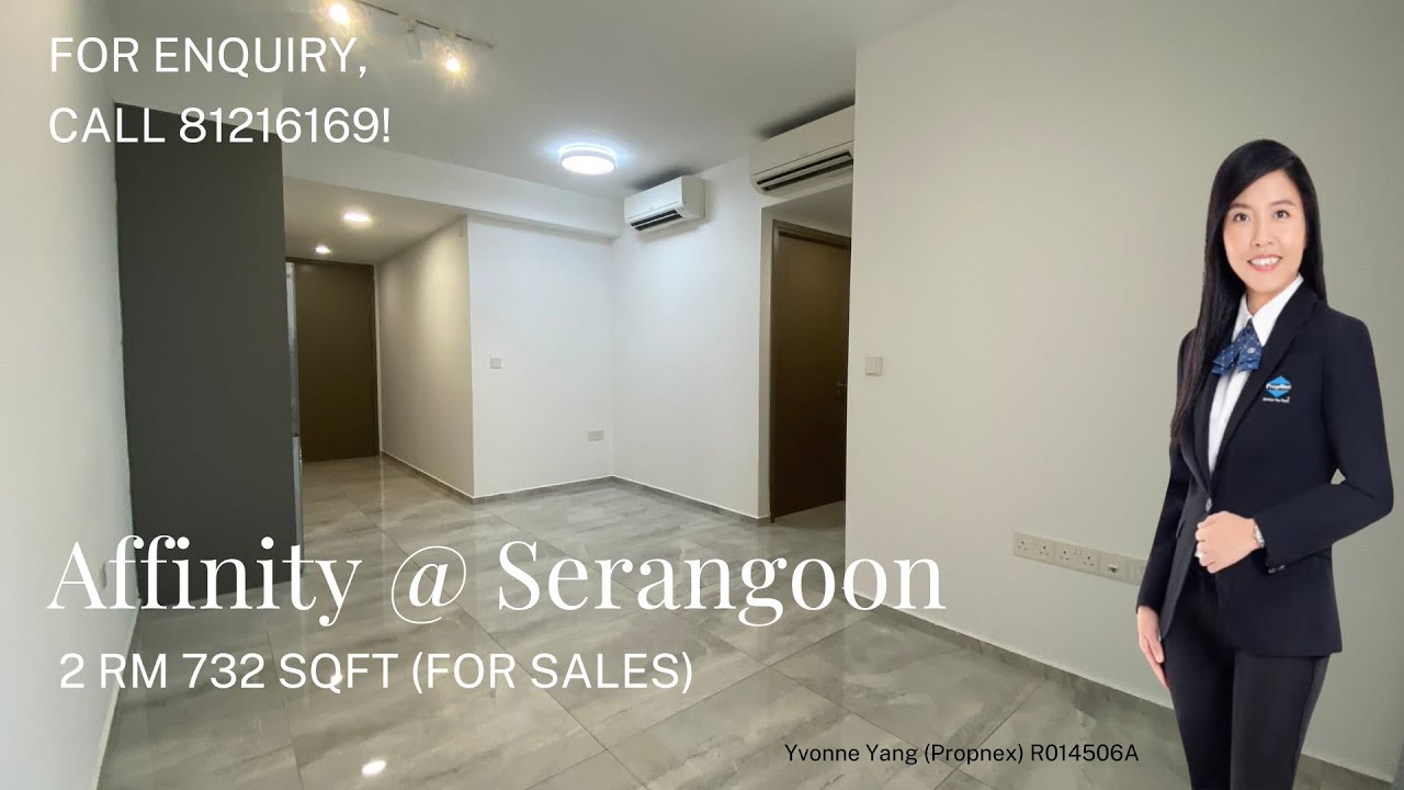 Affinity @ Serangoon 2RM 732 sqft (For sales)