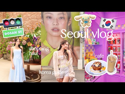 2 Days in Seoul 🇰🇷 | aesthetic cafes, gangnam, luxury ananti hotel, must visit spots