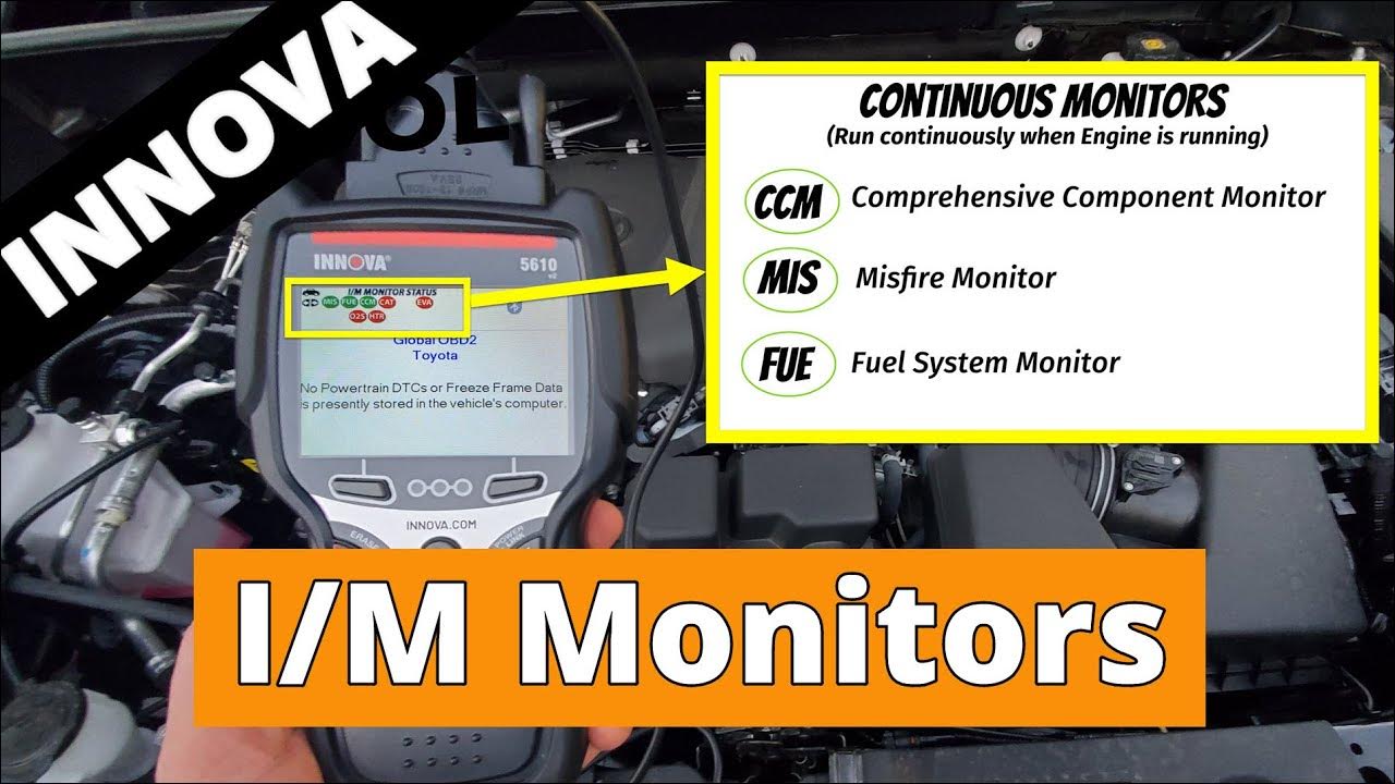 Understanding OBD2 IM Readiness Monitors INNOVA YouTube