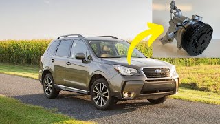 Sports Performance 2018 Subaru Forester AC Compressor Recall. Was there one?