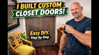 Celebrity Easy Custom DIY Closet Doors  #closetdoors  #diy Wealth