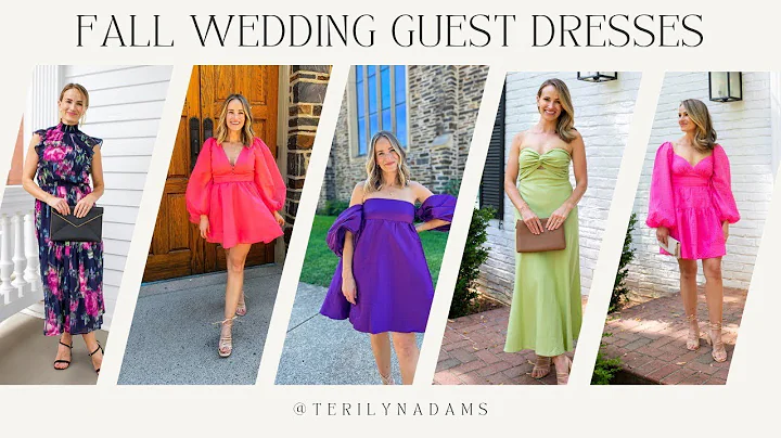 FALL WEDDING GUEST DRESSES | What to Wear to a Fall Wedding