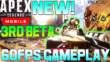 NEW! Apex Legends Mobile 3rd Beta 60FPS PRO Gameplay