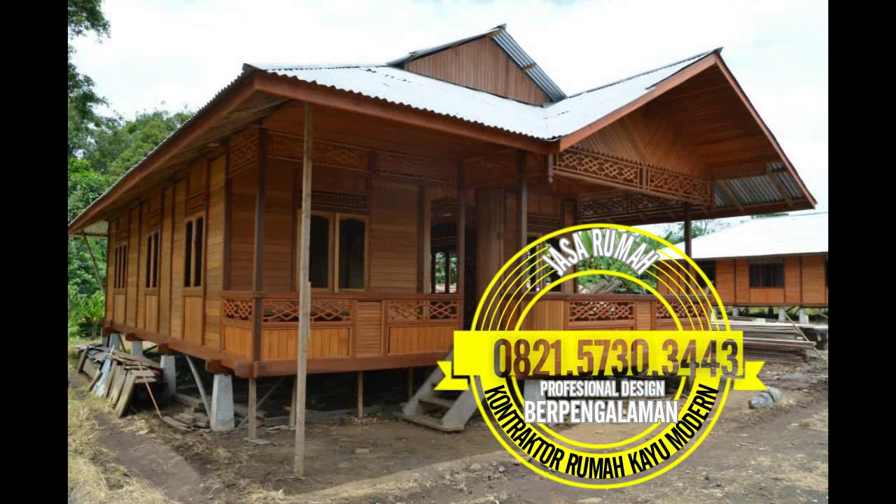 0821 5730 3443 Rumah  Kayu  Kecil  Tapi Cantik YouTube