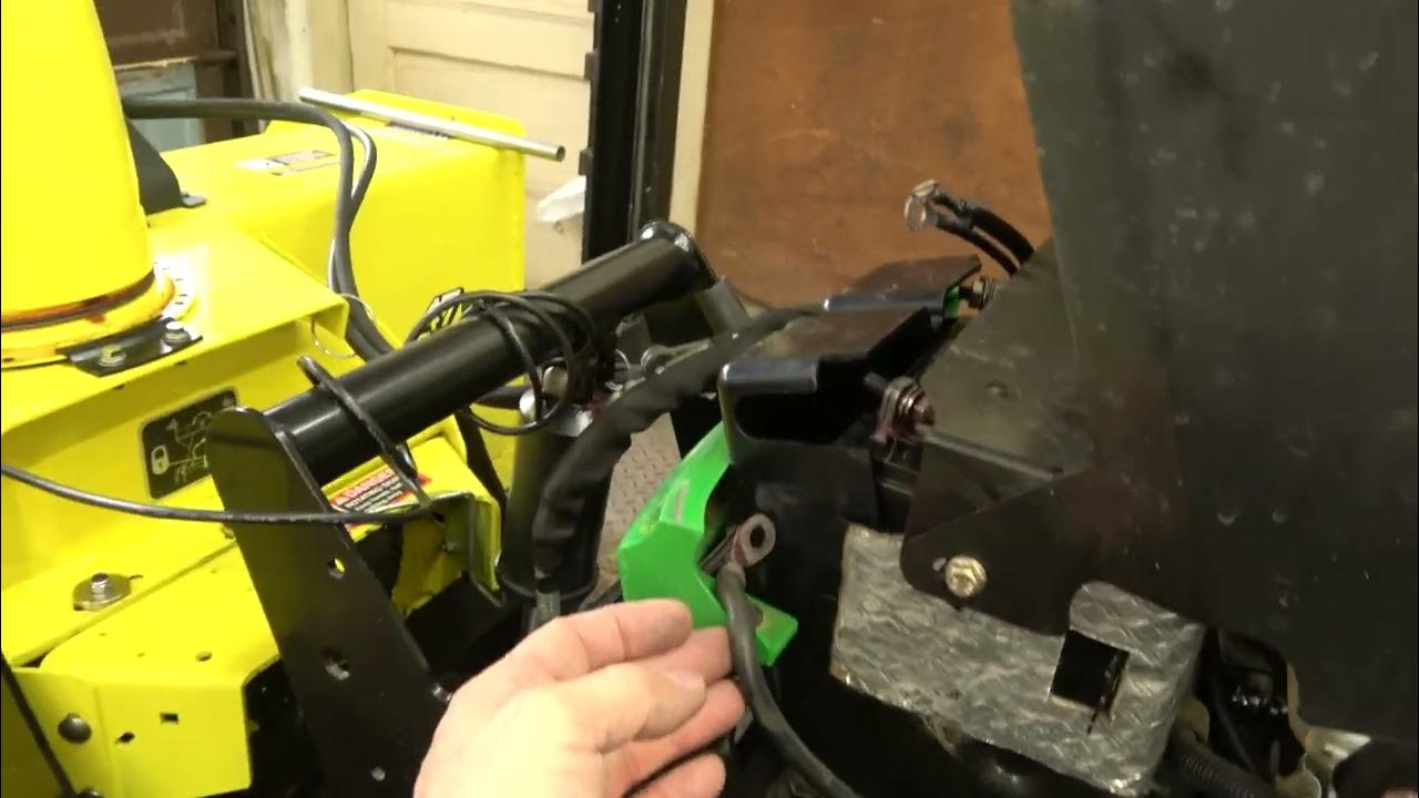 john deere x739 20 amp alternator kit part 2 YouTube