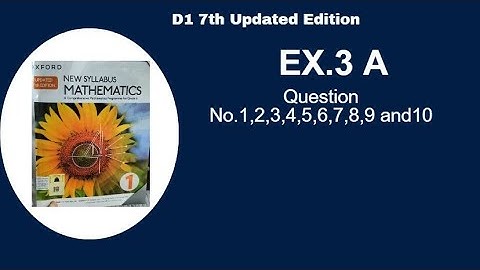 Exercise 3A Question#1,2,3,4,5,6,7,8,9 and 10 updated 7th Edition Topic#percentage  O-level students