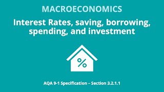 Interest Rates, saving, borrowing, spending, and investment