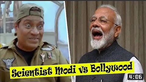 Pm Modi Funny Science Logic🤣😂 || ft: Johnny lever And carryminaty
