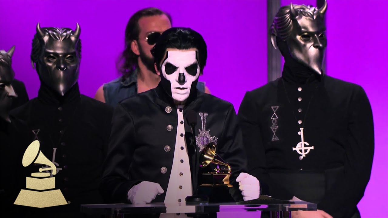 Grammy-winning metal band Ghost addresses 'satanic' accusations: 'There are  other music styles that promote a way worse lifestyle