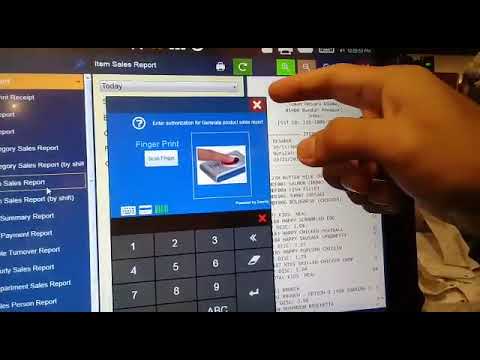 how to print foc item sales report youtube foc sales
