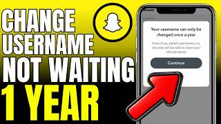 How To Change Snapchat Username Without Waiting 1 Year (2026)