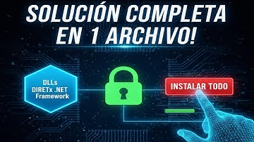 Cómo instalar paquetes DLL, DirectX, C++ y  NET Framework