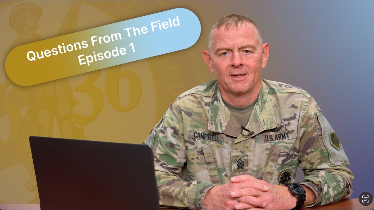 Questions From The Field: Episode 1 - YouTube
