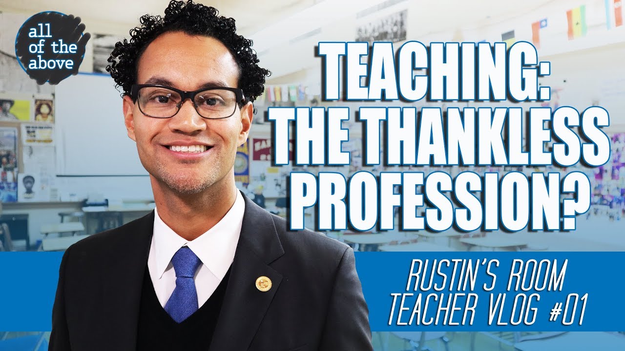 Rustin's Room Teacher Vlog #1 - Thank a teacher!