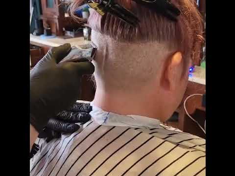 Claire visits the barbers 💈
