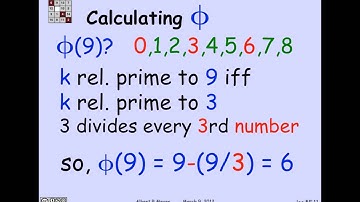 2.3.1 Modular Exponentiation Euler