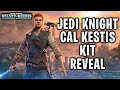 JEDI KNIGHT CAL KESTIS KIT REVEAL - NEW JOURNEY EVENT JEDI WITH INSTANT KILL IN GAALXY OF HEROES!