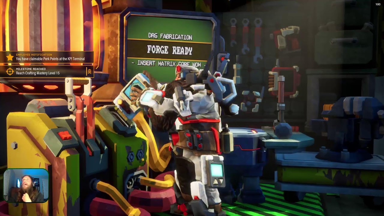 Iron Mustache's Deep Rock Galactic Live Stream of ROCK AND STONE!