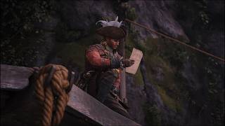 Edward Finds Blackbeard's Treasure... and His Final Letter (AC Black Flag Cutscene)