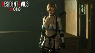 Resident Evil 3 Remake Sy Samantha Giddings Bsaa Bikini. Pc Gameplay