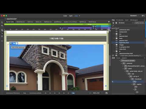 Dreamweaver Quick Bytes: Add hyperlinks using visual tools