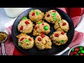 Add these CHRISTMAS MONSTER COOKIES to your holiday cookie box