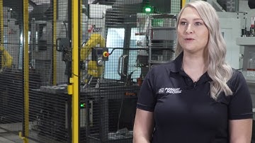 Running Lights-Out Triples Production at Primary Machine with Robot Tended Haas VMC