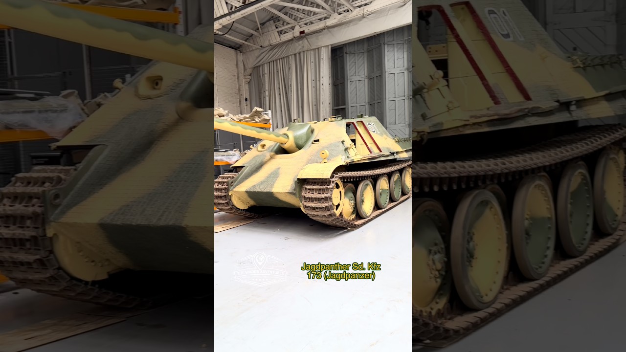 Jagdpanther Sd. Kfz 173 (Jagdpanzer) - YouTube