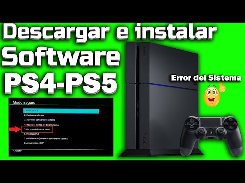 ERROR No Se Puede Iniciar La PS4 Como Instalar El Software, Este Método Funciona PS3, PS4 Y PS5.