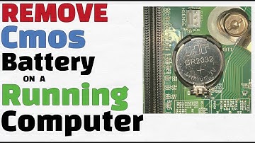 Remove Cmos Battery while Computer is ON
