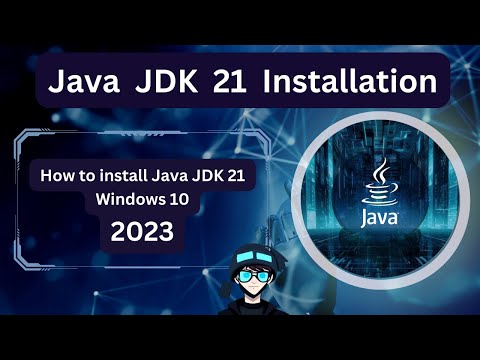 How to install Java JDK 21 on Windows 10 | 2023 | JAVA_HOME and JDK Installation | Java Programming