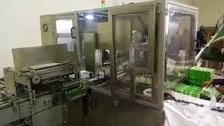 Latest 8servo axis over wrapping machine.