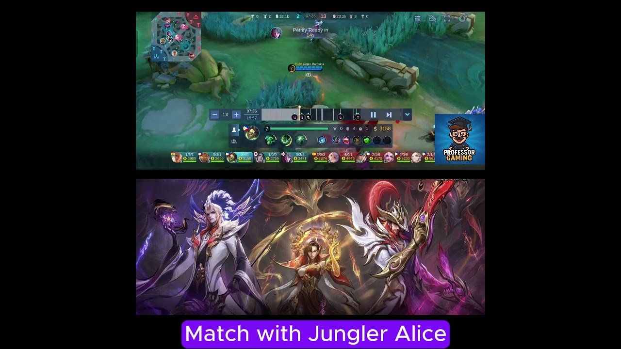 Match with Jungler Alice