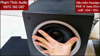 Paradigm 8-inch Subwoofer and Yamaha SW-90 Guide