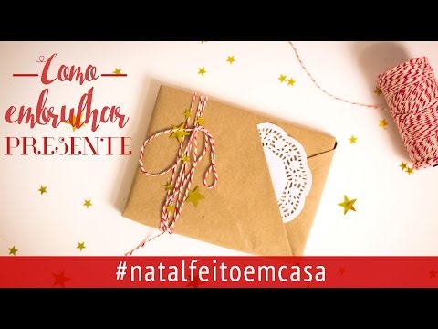 Vídeo: Qual papel de embrulho de Natal pode ser reciclado?