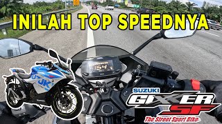 TOP SPEED SUZUKI GIXXER SF 250