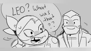 Leo is so cruel (ROTTMNT comic dub)