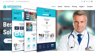 Free hospital website using html and css | hospital website using html css and js free ‎@rjksharma 