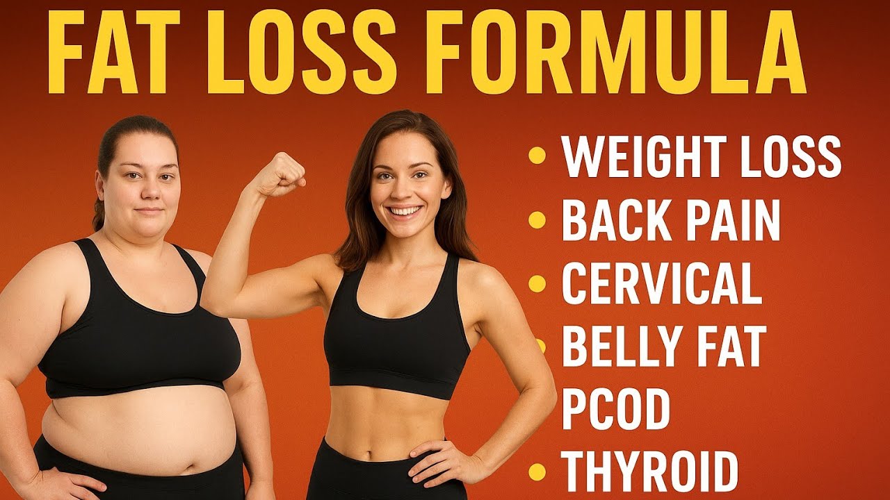 🔥पूरा शरीर घंटे चेहरा चमके। Live Fat Burn & Face Glow Workout🔥 