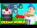 The Pet Simulator AXOLOTL OCEAN WORLD Update IS HERE And The Game Shutdown... (Roblox)