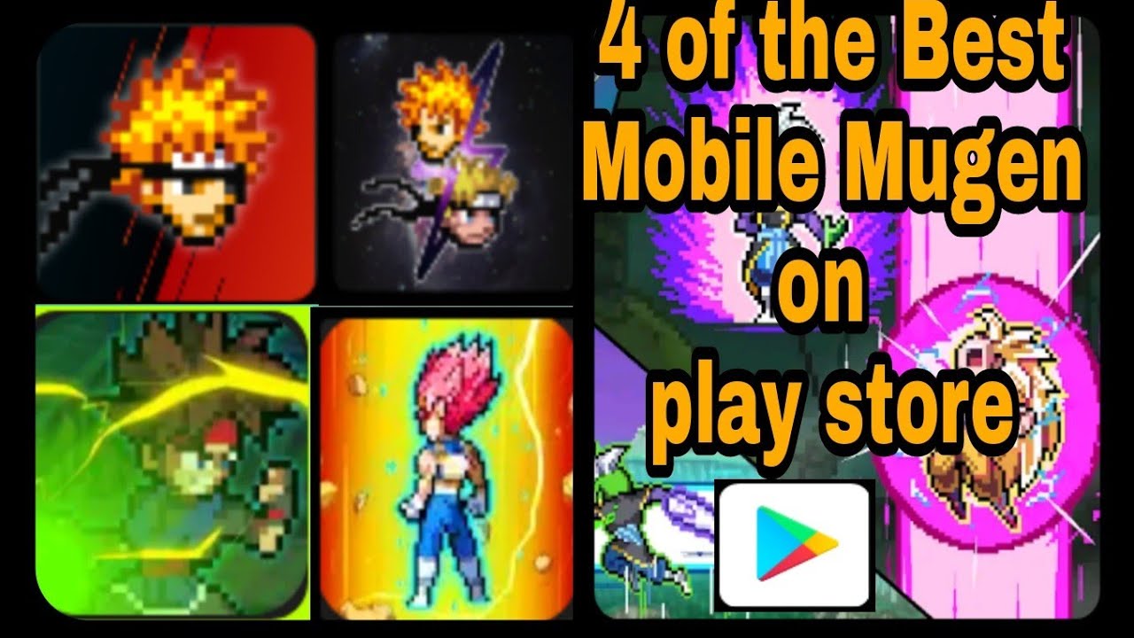 4 of the best Mugen on playstore Anime the legendary fighter battle of the  gods full game review 