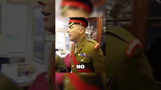 Kings Guard Officers YELLS at fresh recruits #military #militarytraining #uk #army