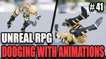 Dodging With Animations - Creating Hack & Slash RPG in Unreal Engine 4 #41