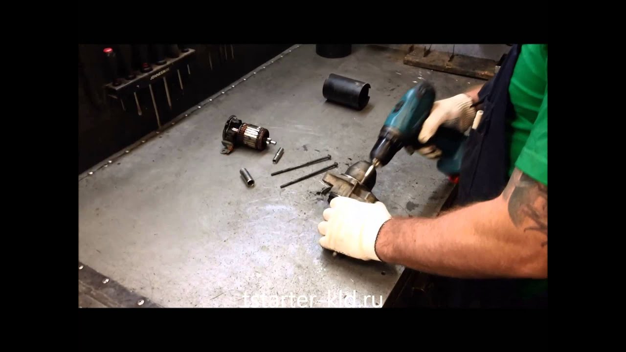 Диагностика стартера - YouTube