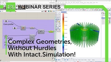 Simulate any MIX of Geometry with Intact.Simulation For Rhino and Grasshopper