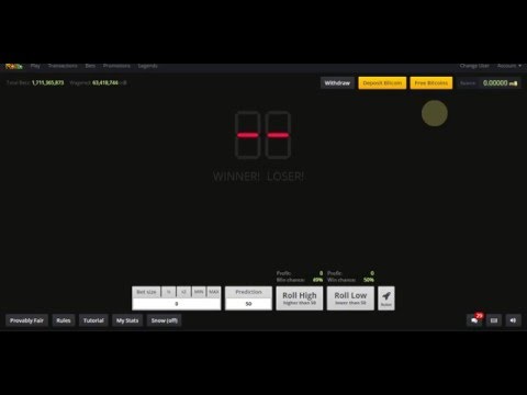 How To Use Rollin.io A Dice Bitcoin Casino